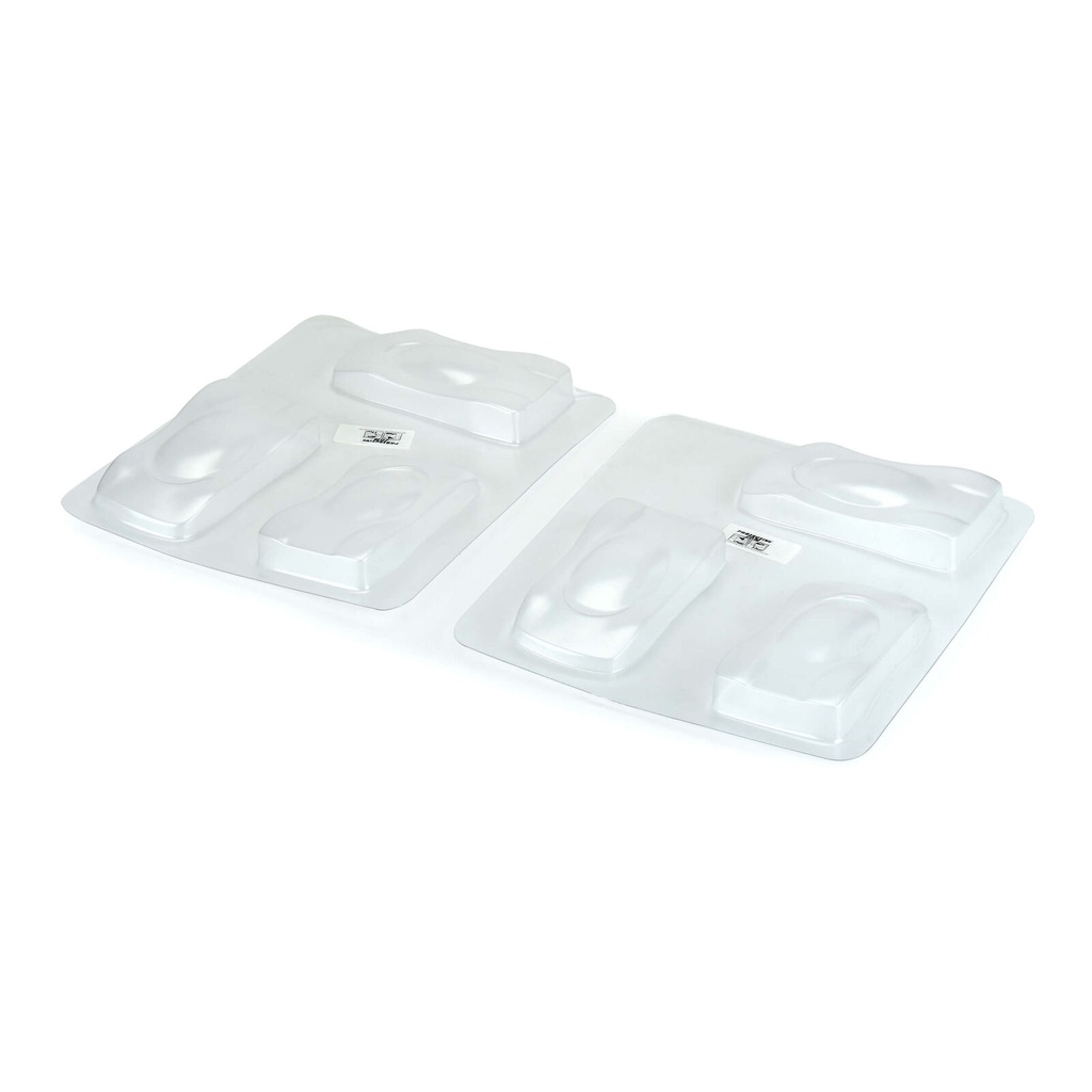 Speed Forms (6 Pack) Mini Clear Test Bodies for Painters