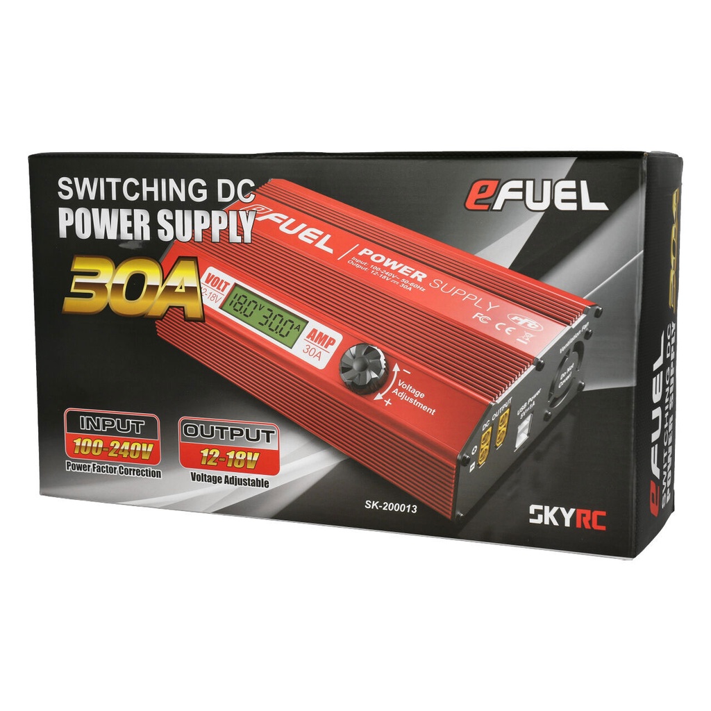 SkyRC 12-18V EFUEL 30A Power Supply