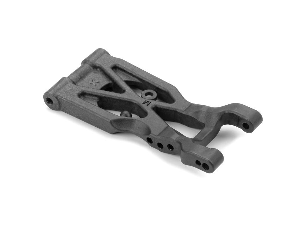 COMPOSITE SUSPENSION ARM REAR LOWER LEFT - 3-HOLE - GRAPHITE - X363124-G