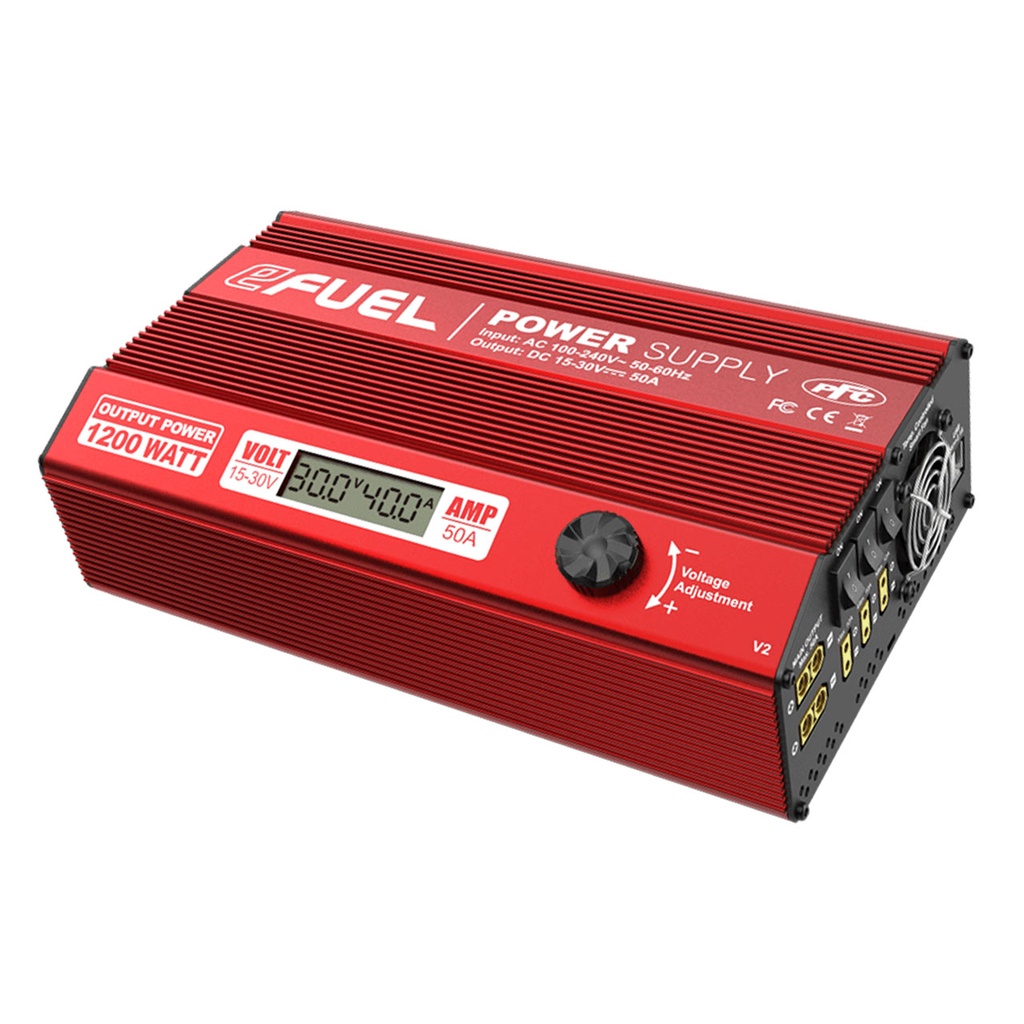 [SK200015-17] SkyRC eFuel 1200W 50A 15-30 Volt Powersupply XT with LCD Display - SK200015-17