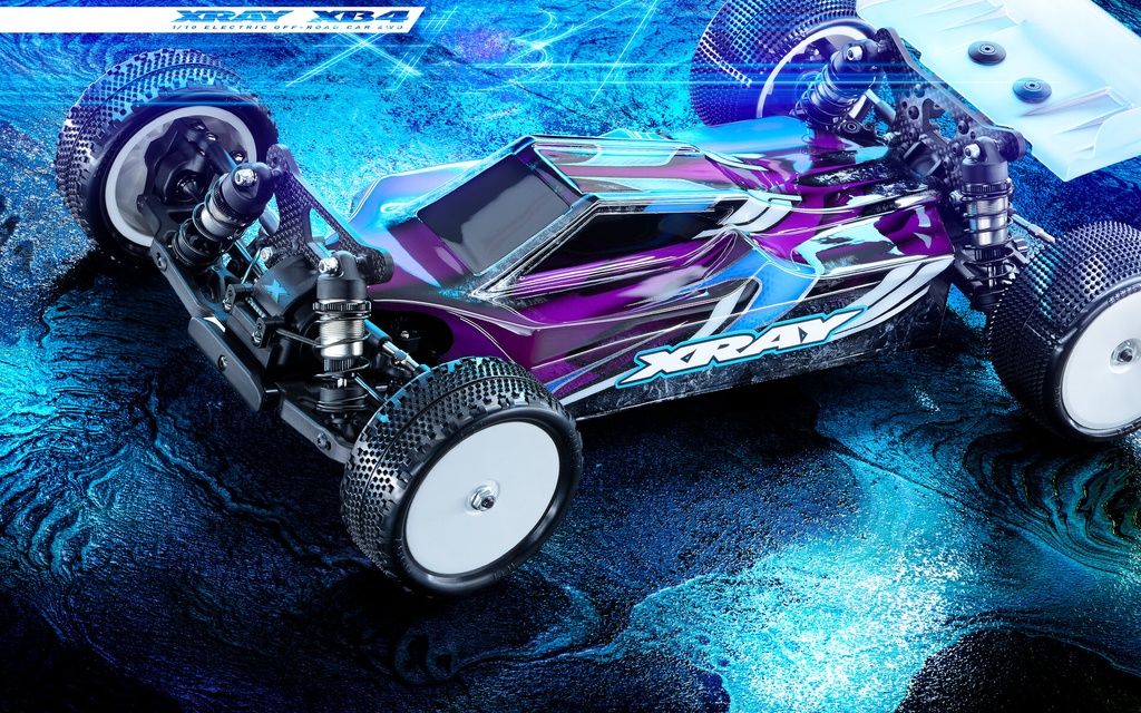 [X360017] XRAY XB4C'25 - 4WD 1/10 ELECTRIC OFF-ROAD CAR - CARPET EDITION