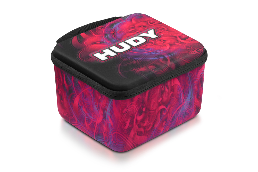 [H199171-H] HUDY HARD CASE - 185x220x145MM - TRANSMITTER SANWA MT5 & M17