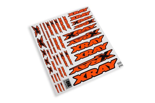 [X397316] Xray Sticker For Body Neon Orange